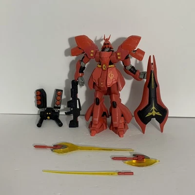 Char’s Sazabi (U.S. Vers.) Bandai Gundam Mobile Suit in Action Figure MSIA MIA - Image 1 of 4