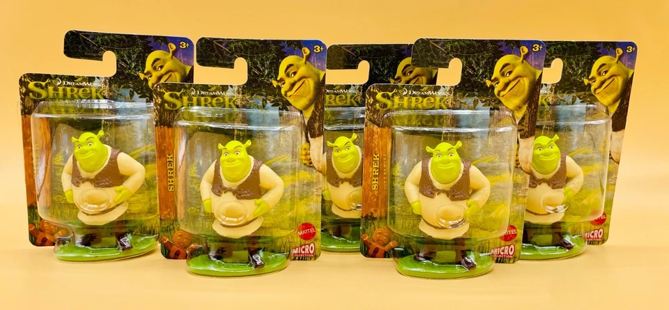 SHREK Dreamworks Micro Collection Mini Action Figure Mattel Cake Topper