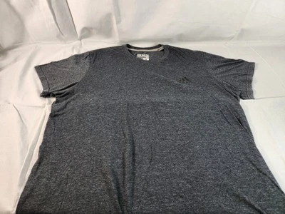 Camiseta Adidas Para Hombre Go-To Performance 2XL Gris Ropa Activa Poliéster Mezcla de Algodón Foto 1 de 4