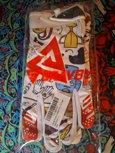 Guantes de fútbol Grav8y Doodle adulto talla grande nuevos - Imagen 1 de 4