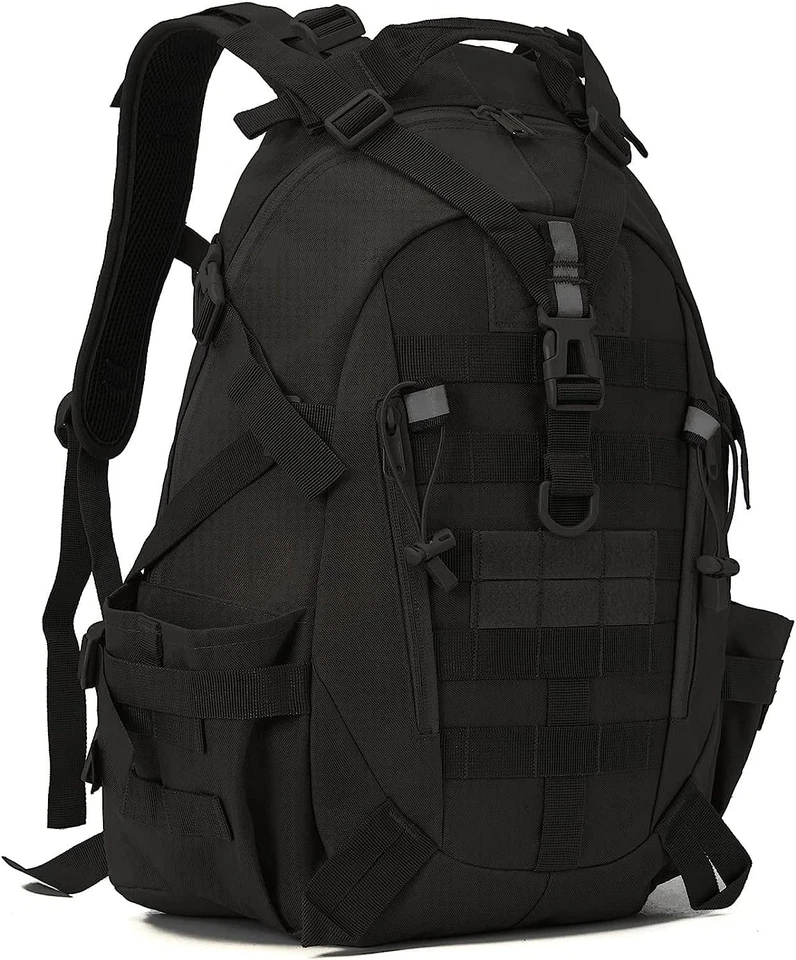 Mochila táctica militar grande con Molle, funda para computadora portátil, bolsa Bug Out Foto 1 de 1