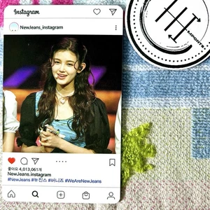 Nuevo Jeans Tarjeta Fotográfica Instagram Tarjeta Fotográfica Especial Auténtico Corea Kpop Newjeans - Imagen 1 de 2