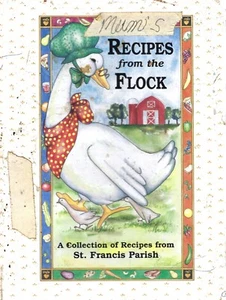 Recipes From The Flock Cookbook 1996 St Francis Parish KS Vintage - Picture 1 of 1