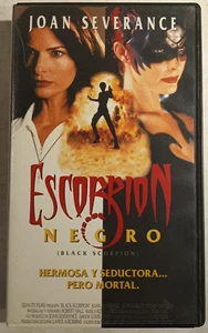 ESCORPION NEGRO, MOVIE BY JONATHAN WINFREY, MEXICAN VHS, ENGLISH SPOKEN, ACTION - Picture 1 of 3