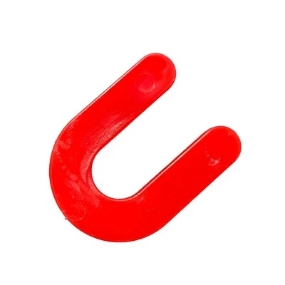 Calços de azulejo Sandbaggy 1/8" ferradura de plástico - Espaçadores de azulejos - Calços em forma de U - Imagem 1 de 4