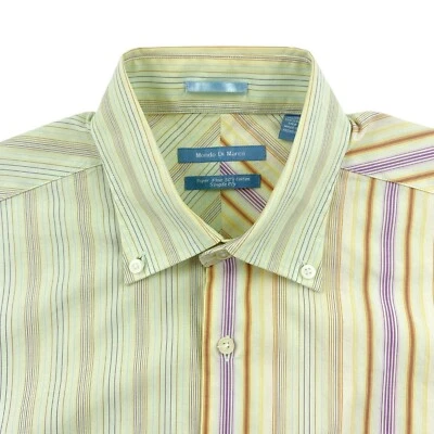 Camisa masculina Mondo Di Marco manga curta média multicolorida verde - Imagem 1 de 4