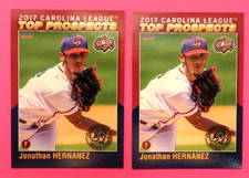 2 -2017 Choice, Carolina Leg T/P, Down East Wood Ducks - JONATHAN HERNANDEZ - DR