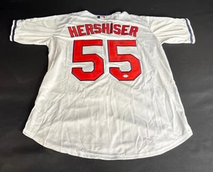 Orel Hershiser Signed Cleveland Indian's Jersey '1995 ALCS MVP' PSA 9A20612 - Picture 1 of 3