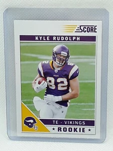Kyle Rudolph 2011 Score Football - RC #356 - Minnesota Vikings - Picture 1 of 2