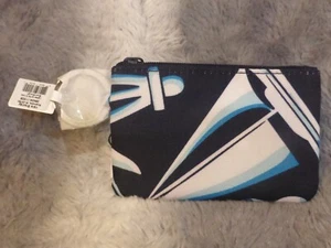 Funda de moneda de identificación con cremallera Vera Bradley suficiente para iluminar la costa nuevo con etiquetas $15 - Imagen 1 de 2
