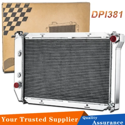 Radiador 381 4 filas para Ford Mustang Torino Mercury Cougar Marquis 1969-1973 Foto 1 de 4