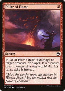 Magic MTG Tradingcard Iconic Masters 2017 Pillar of Flame 141/249 - Imagen 1 de 1