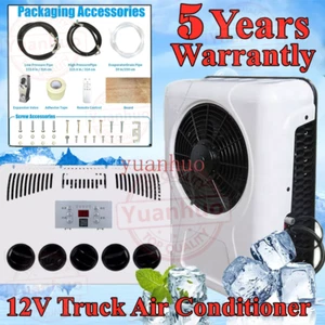 12V Split Air Conditioner 12000 BTU AC Kit Fit for Cab Semi Truck Bus Caravan RV - Picture 1 of 17