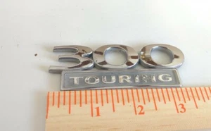 05 06 07 08 09 10 CHRYSLER 300 TOURING REAR LID EMBLEM LOGO BADGE NAMEPLATE USED - Picture 1 of 5
