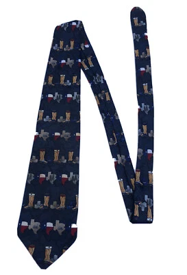 Chapéu e botas de cowboy Puritan - Gravata masculina - Estado do Texas - Imagem 1 de 4