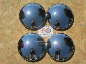 1940'S-50'S baby moon Hub Caps for wheels w/ clips & inner nubs 8 1/8" A6028P ~4 - Picture 1 of 11