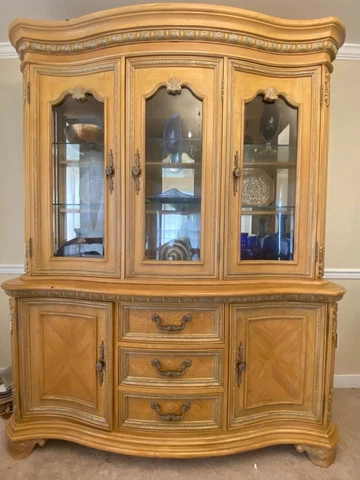 china cabinet, Luxury furniture, marble counter tops, credenza cabinet Cover