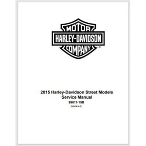 2015 Harley-Davidson Street Models Service Manual 418 pages 99611-15B - Picture 1 of 2