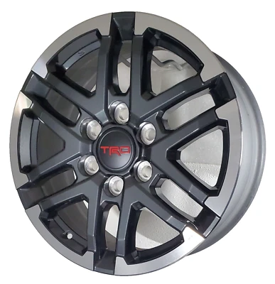 NEW TOYOTA TACOMA TRD FACTORY OEM 18" CHARCOAL MACHINED WHEEL RIM 95895 10641 - Image 1 of 4