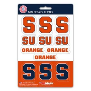 Syracuse University Orange - Set Of 12 Sticker Sheet - Picture 1 of 1