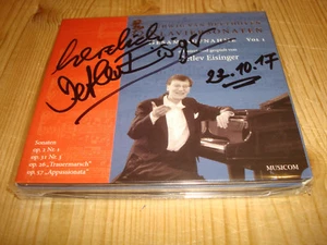 DETLEV EISINGER Beethoven Klaviersonaten Vol.1 kommentiert MUSICOM 3CD Signiert - Imagen 1 de 2