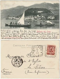 BELLAGIO DAL LAGO - COMO - VIAGG. 1902 -44859- - Picture 1 of 1