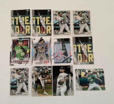 Shea Langeliers Rookie Card Rc 2023 Topps ntcdb20 2021 Topps Ramon Laureano 613 - Image 1 of 4