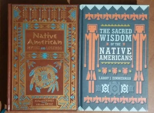 Lot 2 HC Books Native American Myths and Legends Sacred Wisdom Of The Americans  - Picture 1 of 10