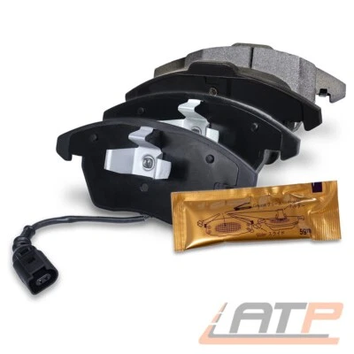 SATZ BREMSBELÄGE VORNE FÜR VW CADDY EOS GOLF 5 6 PASSAT POLO SCIROCCO TOURAN - Bild 1 von 4
