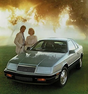 1987 Chrysler LeBaron Coupe Sales Brochure - Mint! - Picture 1 of 2