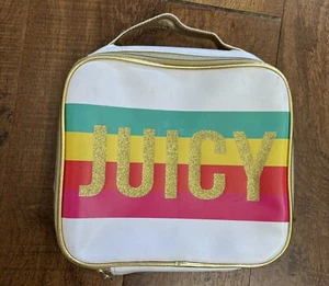 Juicy Couture Makeup Cosmetic Travel Bag With Charm - Picture 1 of 12