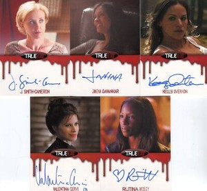 True Blood Season 6 Autograph Card Lot 5 Cards