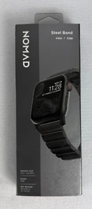 Nomad Steel Band Black for Apple Watch 44mm / 42mm – Stainless & Durable - Zdjęcie 1 z 3