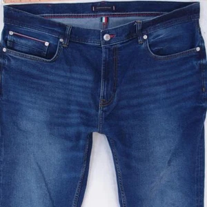 Mens Tommy Hilfiger DENTON Stretch Straight Blue Jeans W40 L34 - Picture 1 of 7