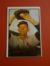 ⚾️ 1953 BOWMAN COLOR ALPHA BRAZLE  #140 ST LOUIS CARDINALS BASEBALL