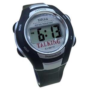 VISIOYO English Talking Watch Digital Sports Watch with Alarm 697TE - Picture 1 of 7