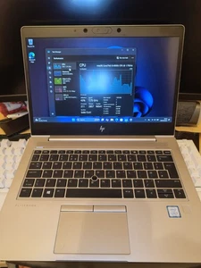Laptop HP EliteBook 830 G6 i5 8th Gen 16GB RAM 256GB SSD NVMe FHD Windows 11 Pro - Picture 1 of 8