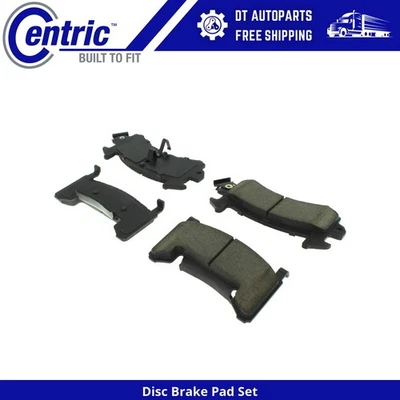 Para Pontiac Grand Am 1978-1980 | Pastillas de freno de disco delanteras centradas | Semimetálicas Foto 1 de 4