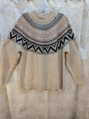 Maurice's Women's 2 XL Pearl Fair Isle Sweater  - Image 1 of 4