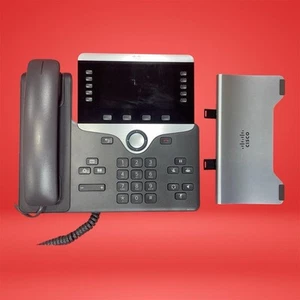 Cisco CP-8811 PoE VoIP IP Phone Bluetooth HD Display w/Stand & Handset - Picture 1 of 7