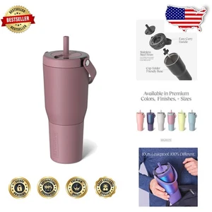 Remarkable 35oz Leakproof Tumbler with Silicone Sleeve - Perfect for Travel - Picture 1 of 8