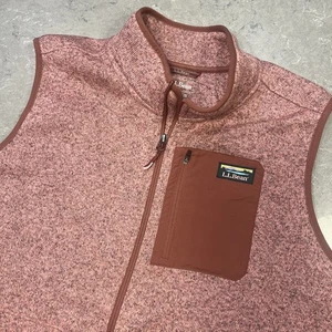 LL Bean Outdoors Fleece Vest Full Zip Sweater Women's Size 3XL Plus - Picture 1 of 9