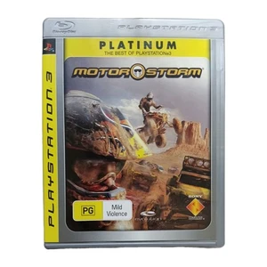 MotorStorm Playstation 3 PS3 Manual Included PAL VGC video game Vintage rare - Picture 1 of 6