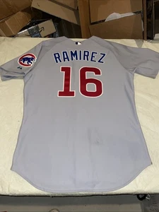 Autentica maglia Aramis Ramirez Chicago Cubs Majestic grigia pulita uomo 48 USA 6200 - Foto 1 di 9