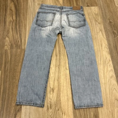 American Eagle Men's Jeans Relaxed Straight Whisker 32X30 (fits 34X29) Preppy - Image 1 of 4