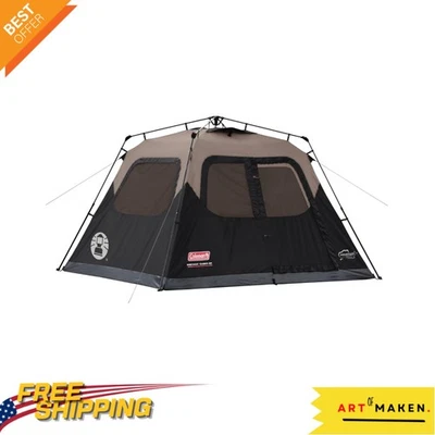 Tienda de campaña instantánea para 6 personas con configuración de 1 minuto - aventura lista para la familia Foto 1 de 4