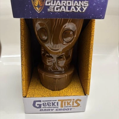 Taza Geeki Tikis Guardianes de la Galaxia Tiki Serie Marvel 1 Juego Foto 1 de 4
