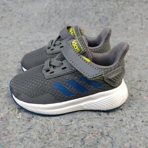 Adidas Duramo 9 Sneakers Baby Size 4C Shoes Athletic Gray Low Top F35109