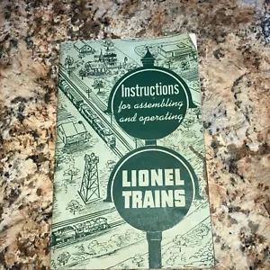 Instructions For Assembling An Operating Lionel Train - Picture 1 of 4