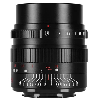7artisans 24mm F1.4 APS-C Wide Angle Prime Lens for Canon Nikon Fuji M4/3 Sony - Image 1 of 4